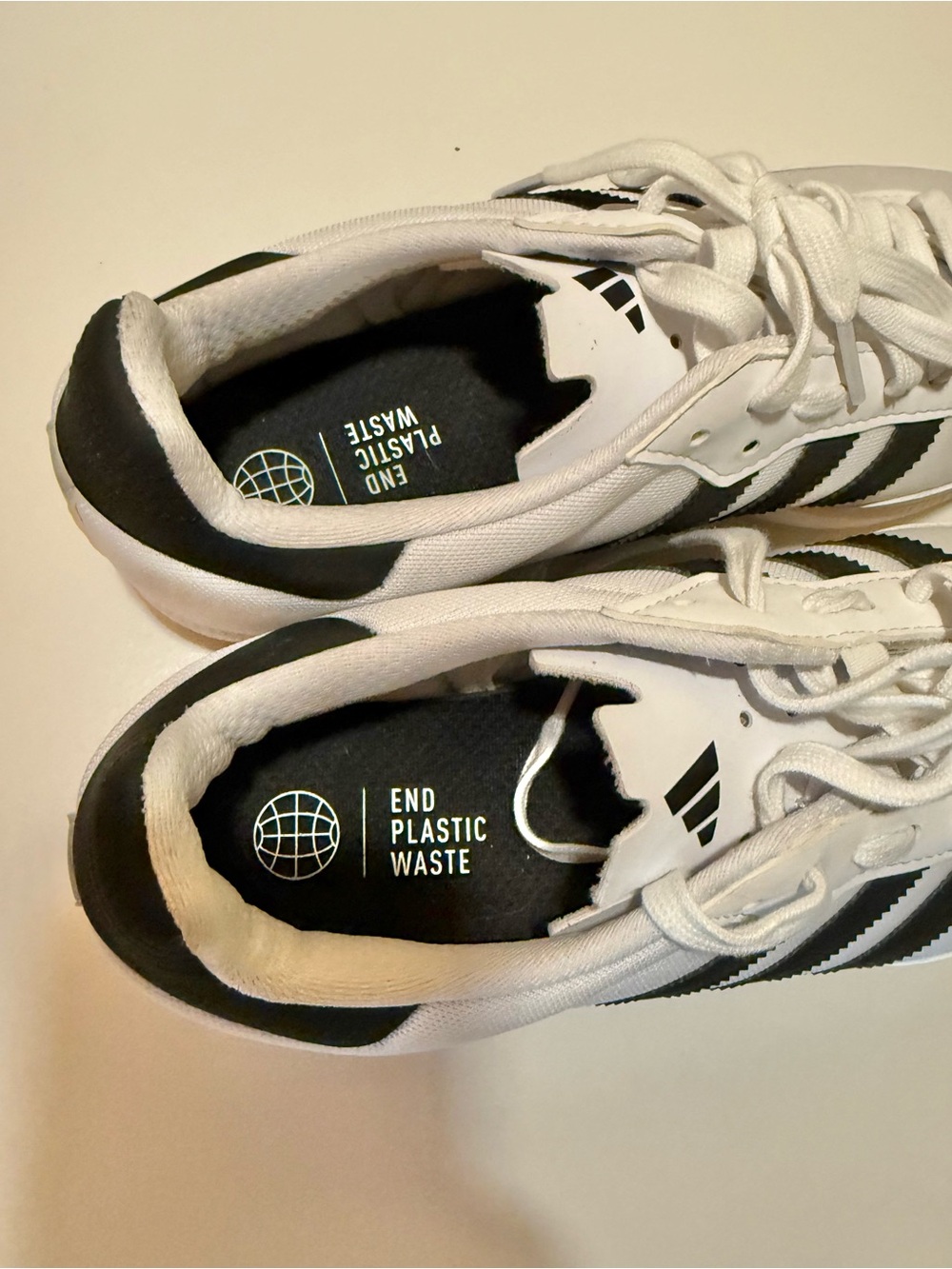 Adidas Velosamba Made With Nature Cycling Shoes White/Black Men's 10.5 - Picture 5 of 8